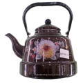 Porcelain Enamel Teapot, Ceramic Enameled Kettle, Carbon Steel Kettle